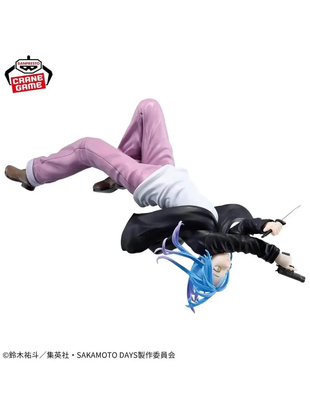 Banpresto Sakamoto Days Rion Akao Vibration Stars Figure Blue New Action Statue